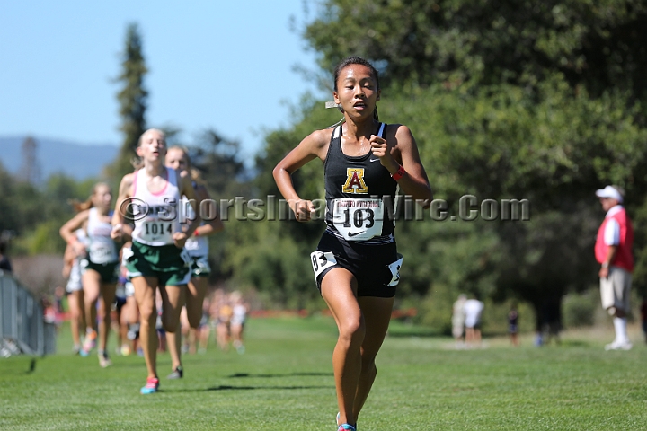 2015SIxcHSSeeded-293.JPG - 2015 Stanford Cross Country Invitational, September 26, Stanford Golf Course, Stanford, California.